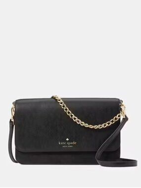 Kate Spade Madison Medium Willow Convertible Crossbody - Black
